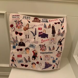 TAYLOR SWIFT eras tour 2024 Graphic Album Pillow Cover Sham Case Fabric LIKE NEW